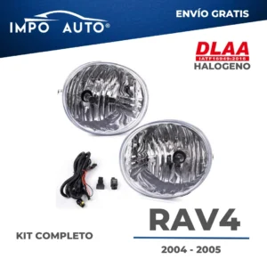 Neblineras DLAA Toyota RAV4 2004 2005 tipo OEM