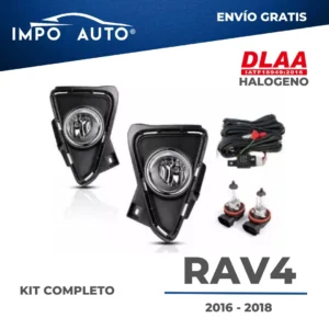 Neblineras DLAA Toyota RAV4 2016 2018 Tipo OEM