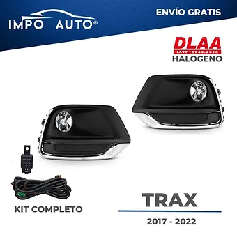 Neblineras DLAA Chevrolet Trax 2017 tipo OEM