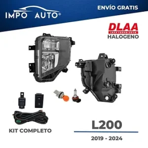 Neblineras DLAA Mitsubishi Triton L200 2019 2024 tipo OEM