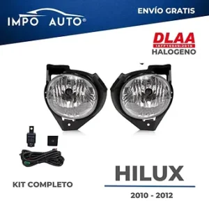 Neblineras DLAA Toyota Hilux Vigo 2010 2012 tipo OEM