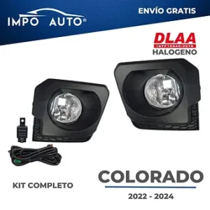 Neblineras Chevrolet Colorado 2022 2024 tipo OEM