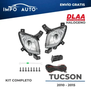 Neblineras DLAA Hyundai Tucson 2010 2015 tipo OEM