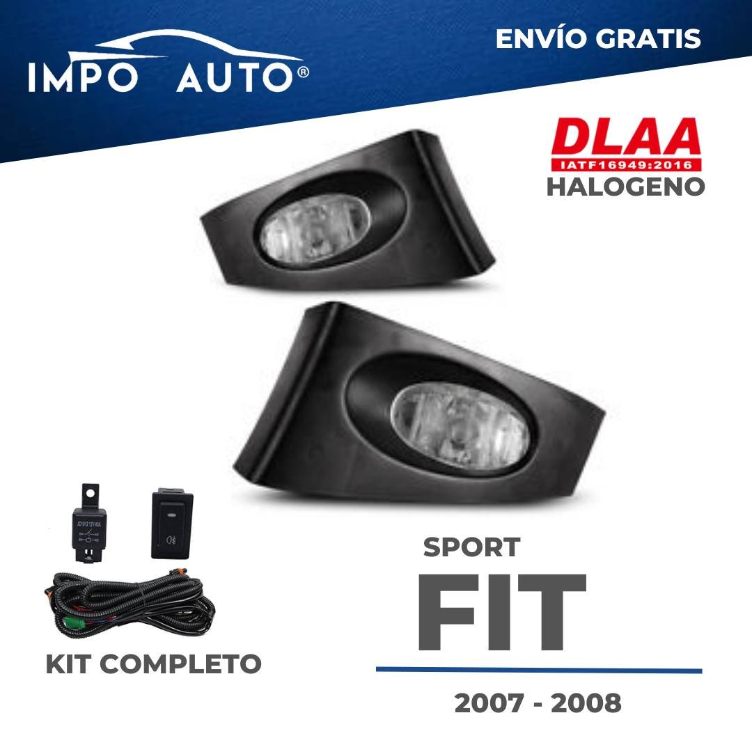 Neblineras Honda Fit Sport 2007 2008 tipo OEM