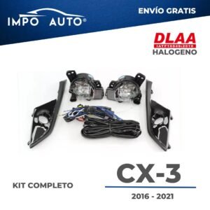 Neblineras DLAA Mazda CX-3 2016 2021 tipo OEM
