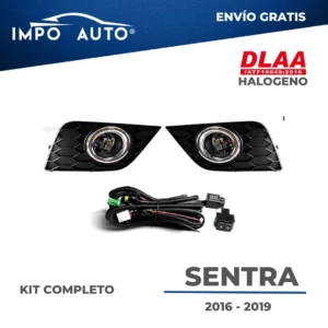 Neblineras DLAA Nissan Sentra 2016 2019 tipo OEM