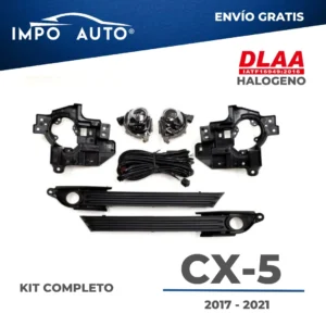Neblineras LED DLAA Mazda CX-5 2017 2021 tipo OEM