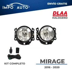 Neblineras Mitsubishi Mirage 2016 2020 tipo OEM