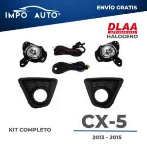 Neblineras DLAA Mazda CX-5 2013 2015 tipo OEM